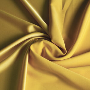 Crepé satén espandex amarillo - Imagen 4