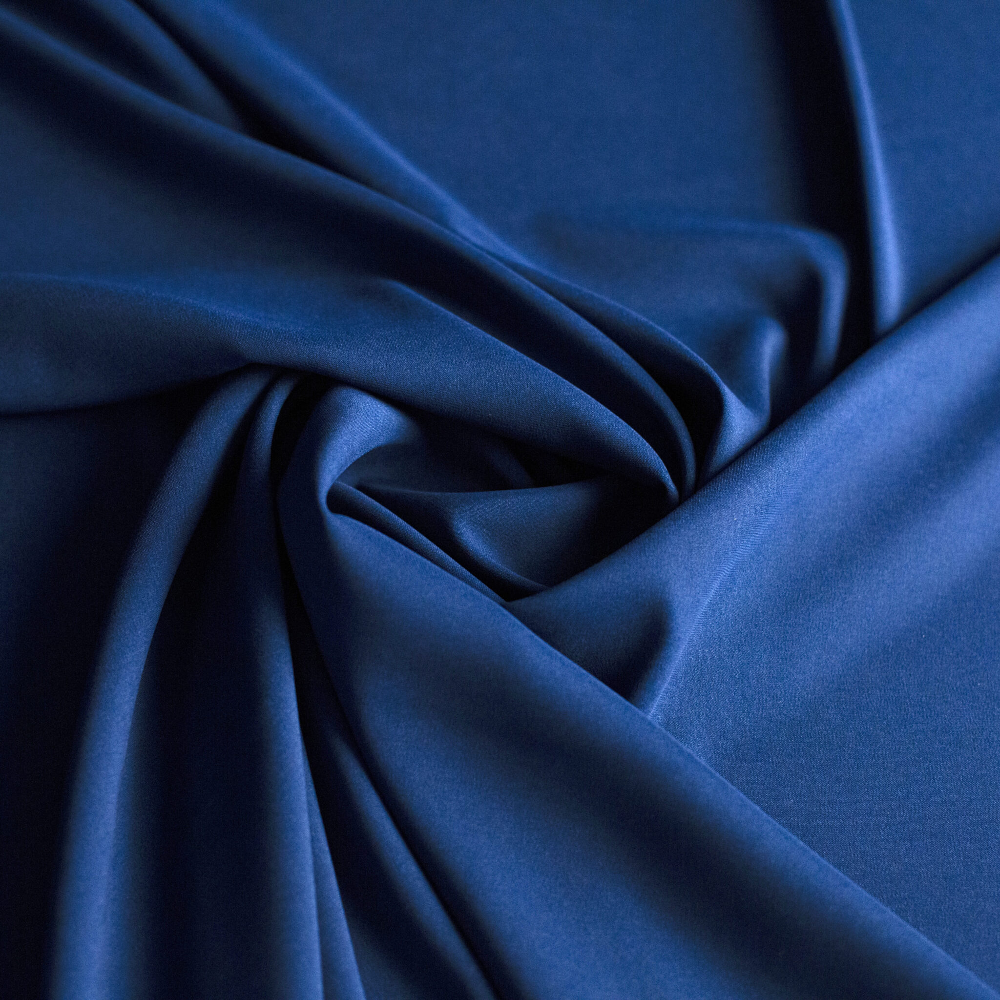 Crepé satén espandex azulada - Imagen 4